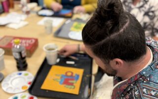 CAMP at Work workplace team creativity sessions led by Ottawa artist and creative play coach Joanne T. Lauzon